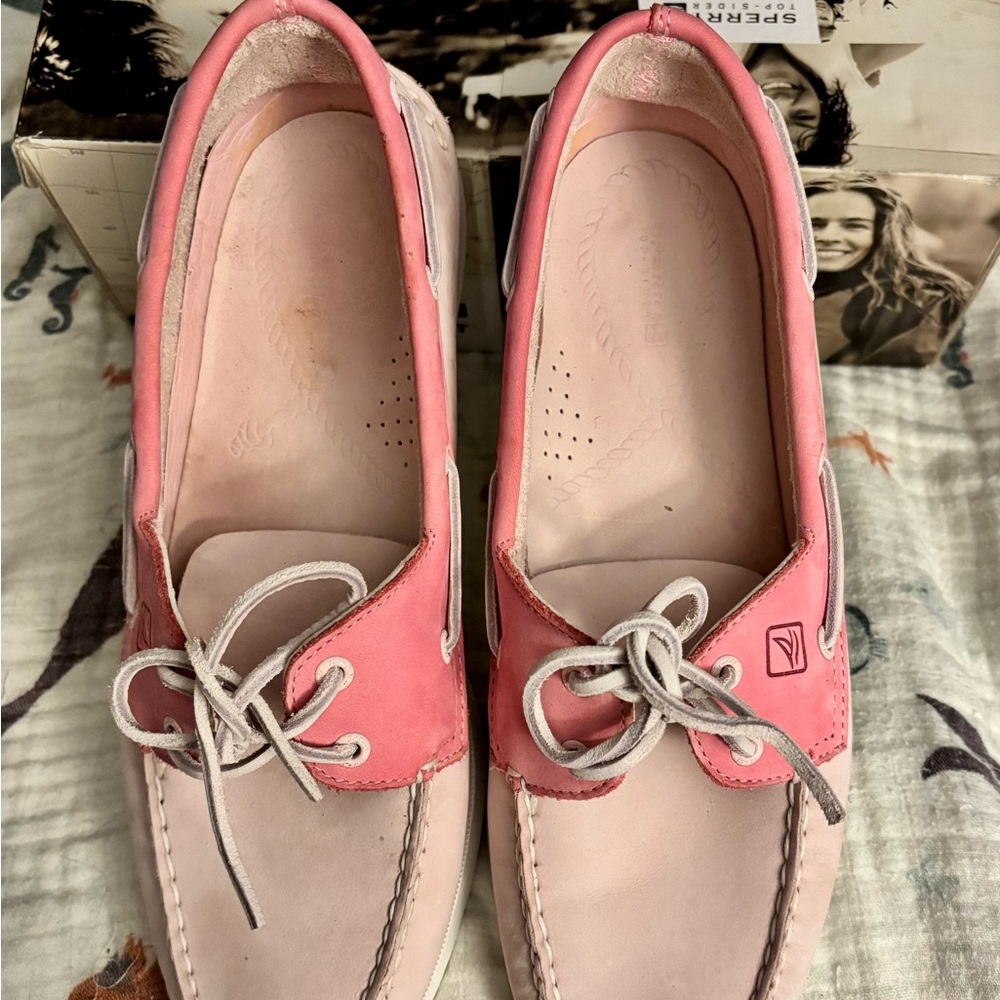 Women's size 11 Pink Sperry Topsiders